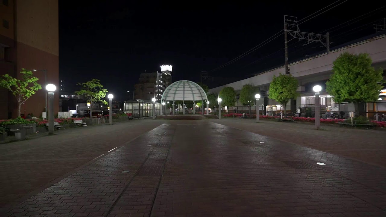 Evening walk from Tokyo Ayase - Live