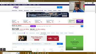 Project Based Learning Importing data from Yahoo Finance into a Google Sheets - Linear Regression