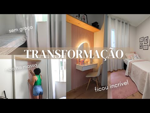 REFORMANDO QUARTO DE MENINA GASTANDO POUCO