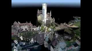 Lichtenstein Castle Fly-Through