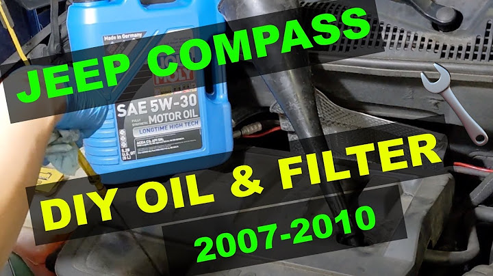 Cuantos litros de aceite lleva un motor 2.4 jeep compass