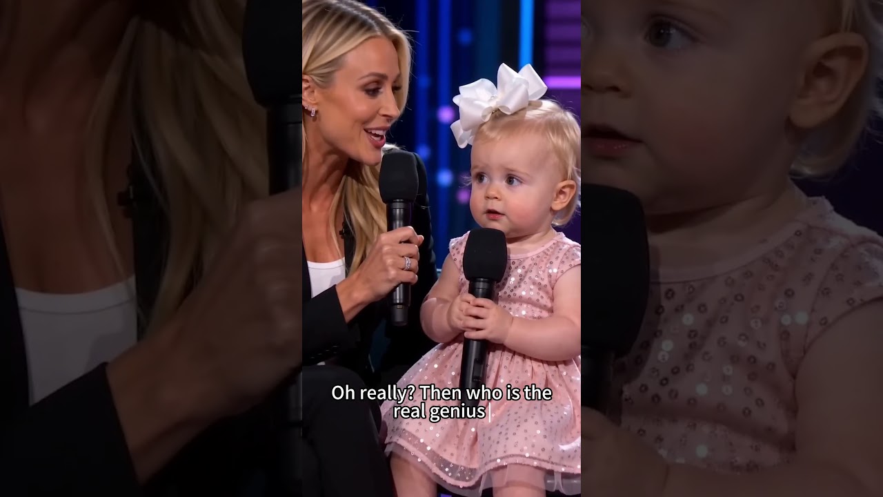 ⁣Baby Girl Says Mom's Secret to Being Smart is GOOGLE! 💻😂 Best Talk Show Moment!
