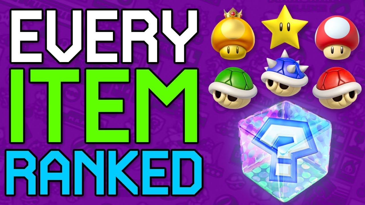 Mario Kart 8 Deluxe Items Wechseln Ranking EVERY Item in Mario Kart 8 Deluxe - YouTube