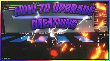 How to Upgrade Breathing Speed - (Demon Slayer RPG 2)