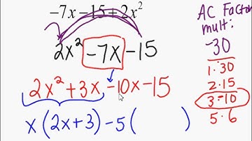 Saxon Algebra 1 - Lesson 109 - Advanced Trinomial Factoring