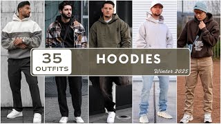 35 Ways To Style Hoodies In Winter 2025 Mens Fashion