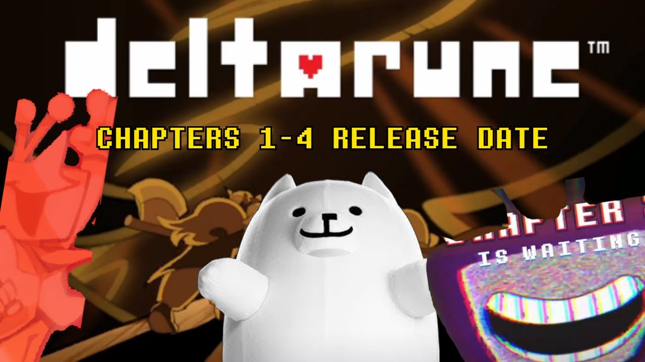 Deltarune Ch 3 + 4 OFFICIAL RELEASE DATE - Trailer, Articles, and ...