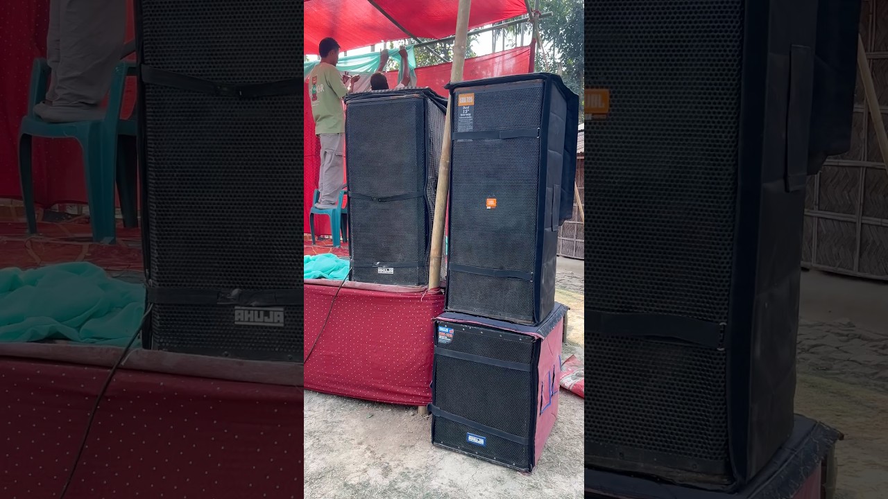 Ultimate Ahuja DJ Setup 🔥 SWX-1010 Bass + SRX-510 + SPX-810 Full sound setup 🎶