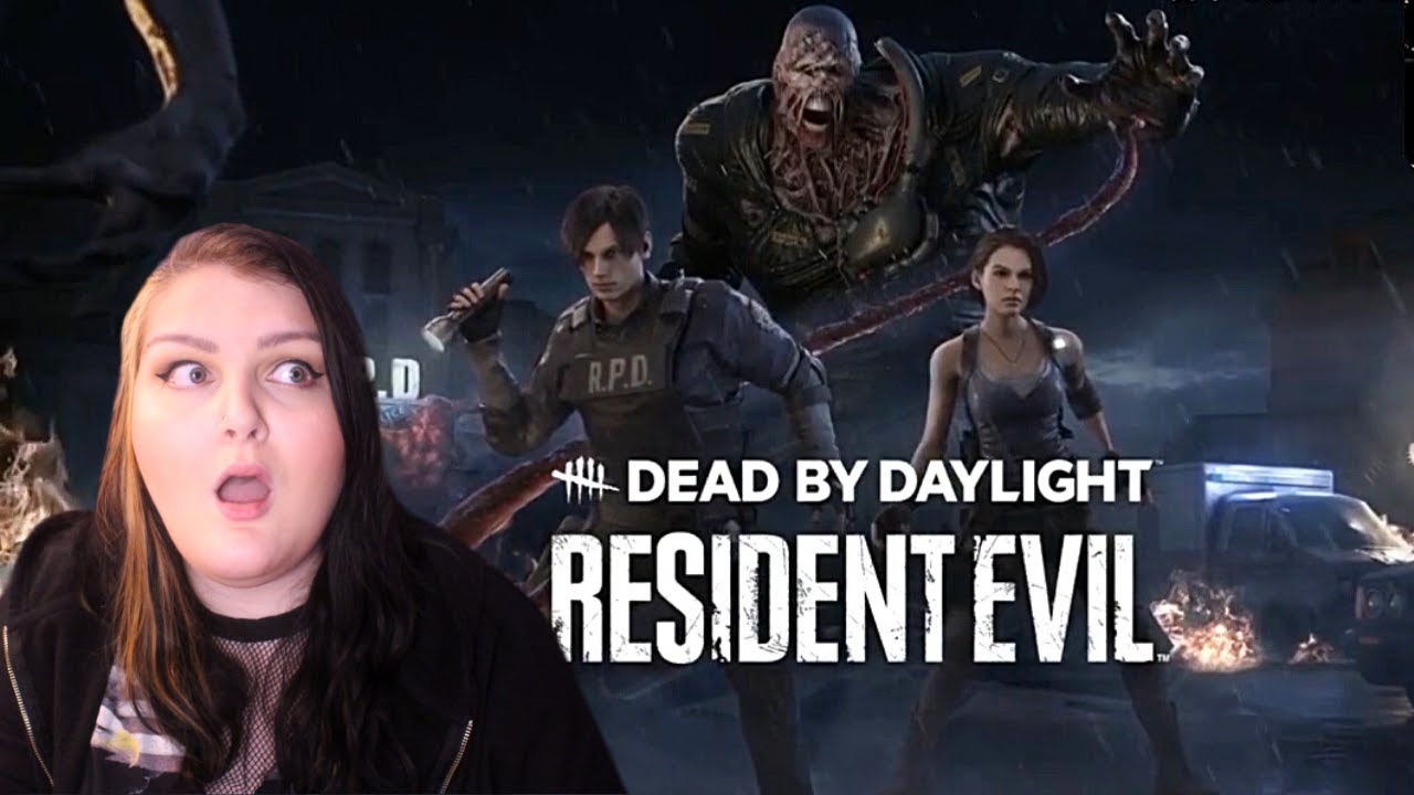 Resident Evil Dead By Daylight Chapter Reaction - YouTube
