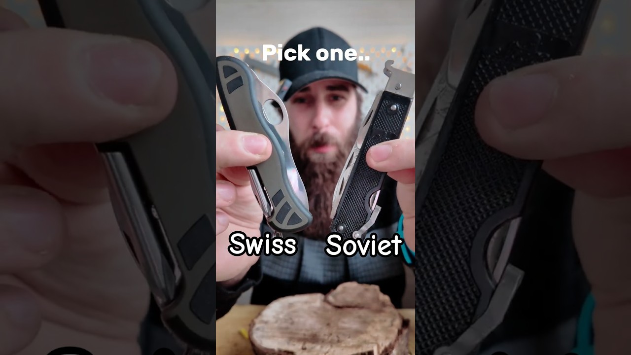 Soviet VS Swiss Multitool Knife — Pick One!