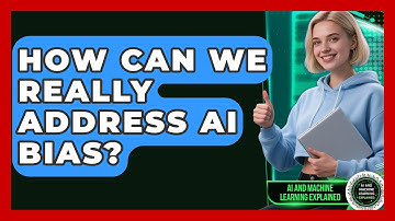 How Can We Really Address AI Bias? - AI and Machine Learning Explained