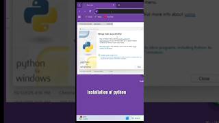 Install Python 3.13.0 on Windows in 1 Minute#tech#technology #viral #shorts #trending #youtubeshorts