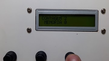 Contador de peças com sensor óptico com Arduino uno