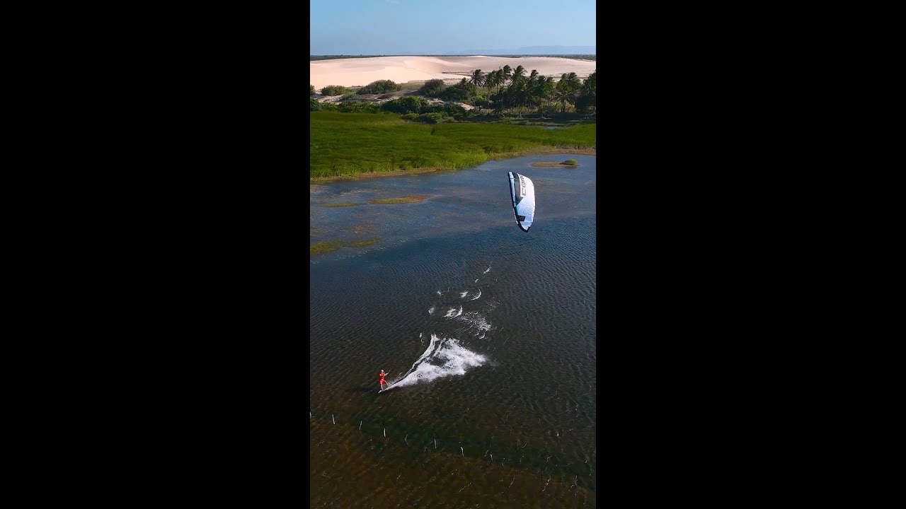 Mastering the Elements: Willow Surfs the XR8 in Brazil! #RideCore #Kitesurf