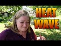 Preparing the Garden for a HEAT WAVE - almost did not make this video