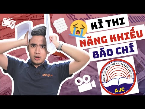 GIẢI MÃ KÌ THI NĂNG KHIẾU BÁO CHÍ | Học viện Báo chí và Tuyên truyền | VLOG 5 | ÂU VIỆT