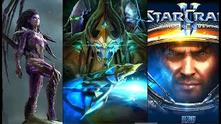 STARCRAFT II : Wings of Liberty - Heart of The Swarm - Legacy of The Void (Full Movie 4K 60fps)