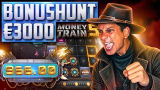 Money Train 5 Launch - €3.000 Live Hunt (24+)