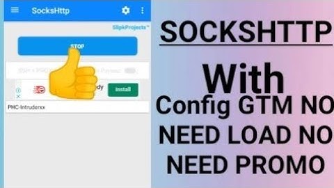 Gtm no load,sockshttp(tips and tricks)
