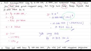 DISCUSSION OF GROWTH AND DECAY FUNCTION PROBLEMS