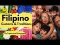 Top 5 Amazing FILIPINO Customs & Traditions You Need to Know! ❤️