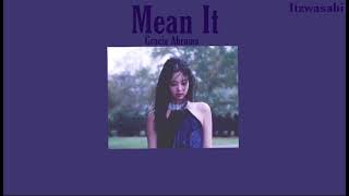 Gracie Abrams - Mean It || Lyrics