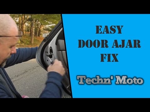 Door Ajar Warning Signal- Easy Fix | Techn' Moto