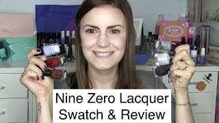 Holiday Collection 2019 by Nine Zero Lacquer | Swatch & Review