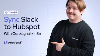 Enrich and deduplicate Slack-uploaded companies in HubSpot with n8n and Coresignal