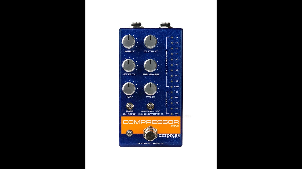 Empress Compressor MKII Overview - YouTube