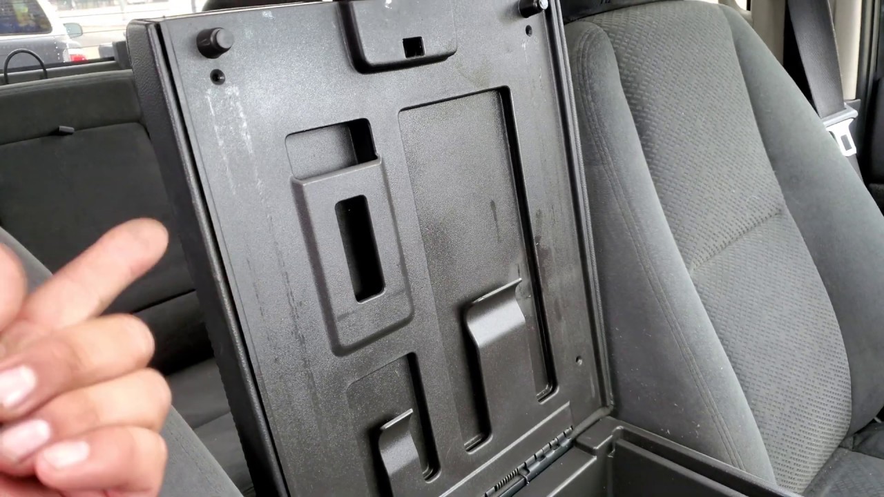 How to: Remove the Center Console lid to access the Broken Latch 2008