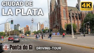 【4K】Las calles de la CIUDAD DE LA PLATA 2022 #driving TOUR virtual 2022  BUENOS AIRES   Argentina