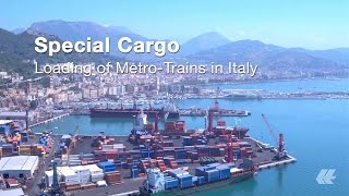 Loading of Lima Metro Trains | Hapag-Lloyd