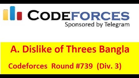 A. Dislike of Threes ( Bangla||বাংলা ) || Codeforces Round #739 (Div. 3) || #rionmahmud
