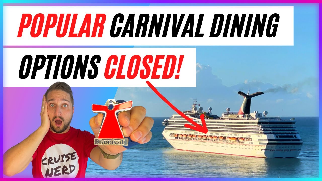 Carnival SHUTTERS Popular Venues in SURPRISE Move | Cruise News