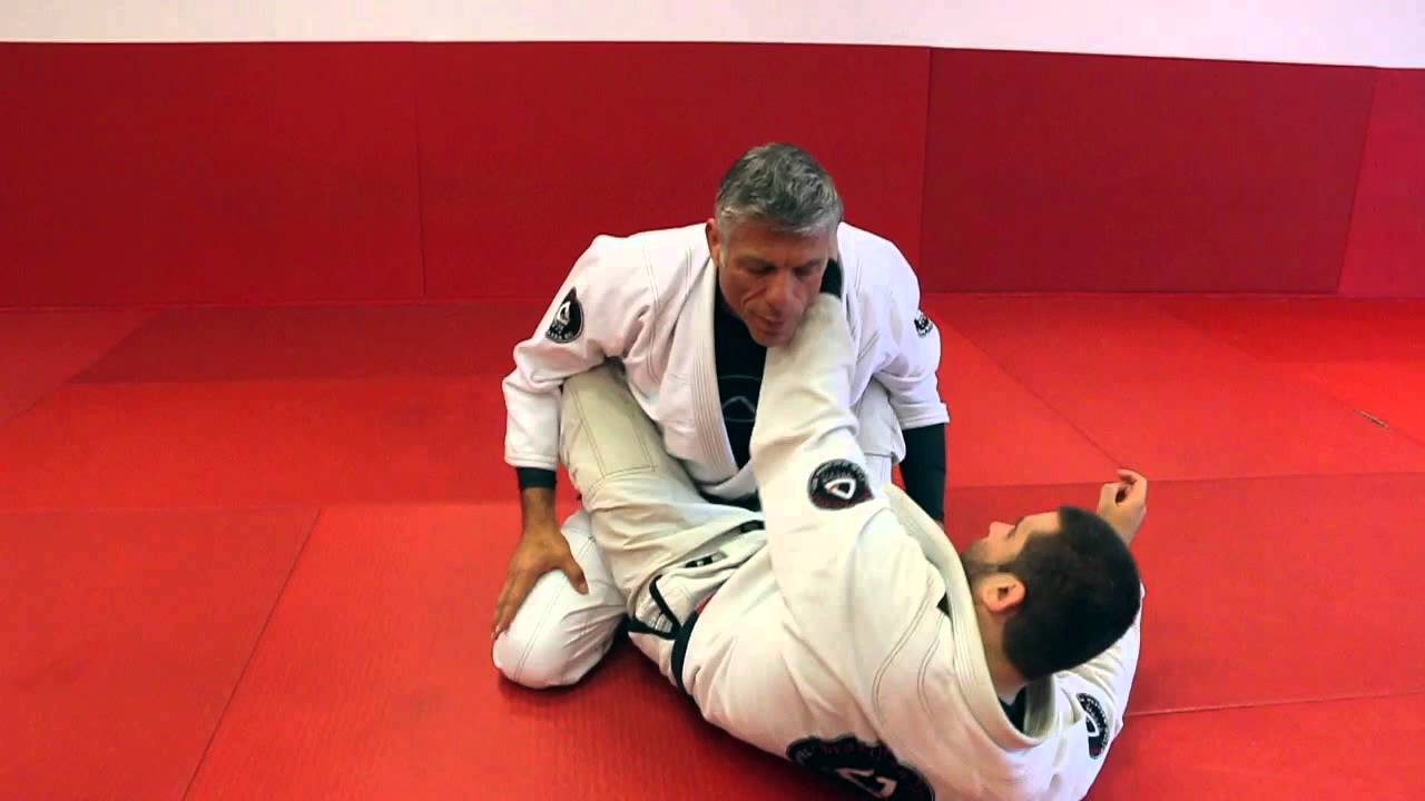 Cross Choke Defense: Answer The Phone