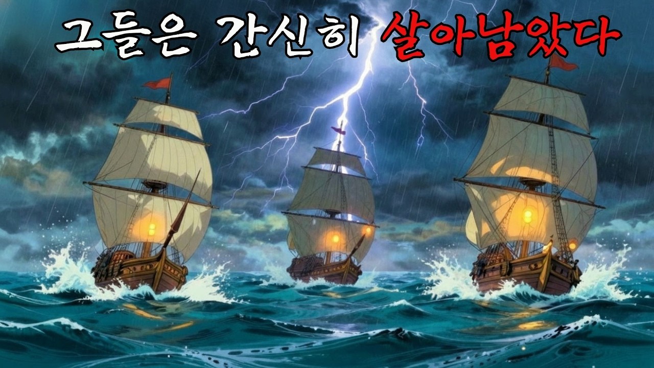 [광고 없음] 영상 보고 자요:  1492년, Christopher Columbus와 함께 항해하는 것은 실제로 어땠을까? | 잠을 위한 역사 |오디오북 |깊은밤 이야기 |슬립러닝