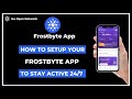 Ice frostbyte app settings  how to setup your frostbyte app to mine without stopping frostbyte