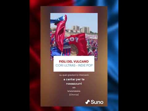 FIGLI DEL VULCANO - CORO ULTRAS CALCIO CATANIA - (POP version made by AI)