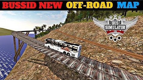 Dangerous Off-road Bridge Map Mod BUSSID | Bus Simulator Indonesia Free Map Mod | #bussid 