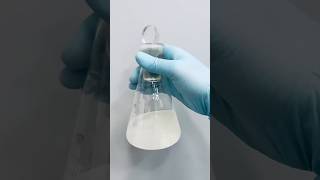 Drying diethyl ether organic layer with MgSO4 #chemistry #viralshorts #allenkota #laboratory #viralv