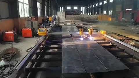 Portable type gantry cnc plasma cutting machine