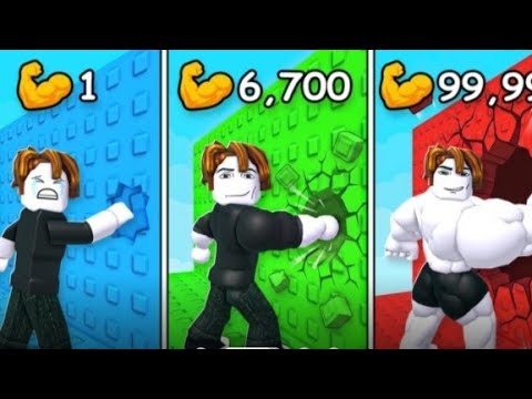 💪 +1 Muscle to Break Walls | Train, Get Strong &amp; Destroy Walls
