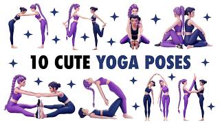 10 Partner Yoga Poses for Kids with Rumi and Zoey🤸‍♂️ | Yoga for kids | Balance & Health screenshot 4