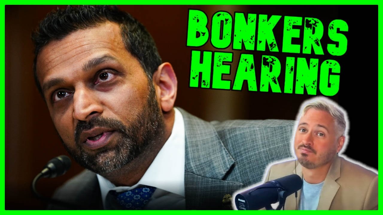 Kash Patel CRASHES OUT & REFUSES TO SHUT THE F*CK UP In BONKERS HEARING!! | The Kyle Kulinski Show