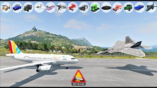 Can Any Vehicle Land Safely at the Airport? ✈️ #1 | BeamNG.drive screenshot 5
