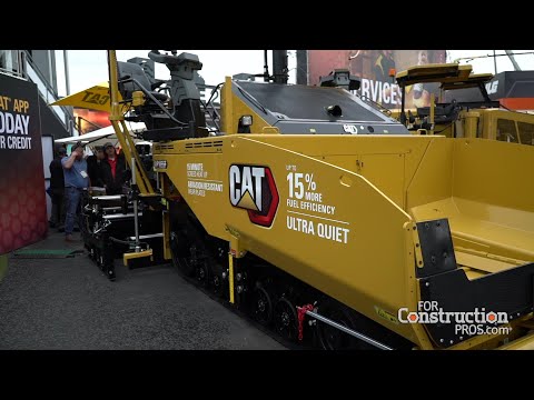 Cat Paving Brings Compaction Automation, Thermal Mat Imaging to Conexpo