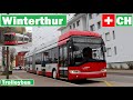 Switzerland , Winterthur trolleybuses 2019