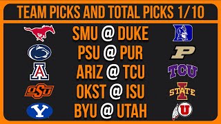 College Basketball Picks & Predictions Today 1/10/26 | NCAAB Picks Today