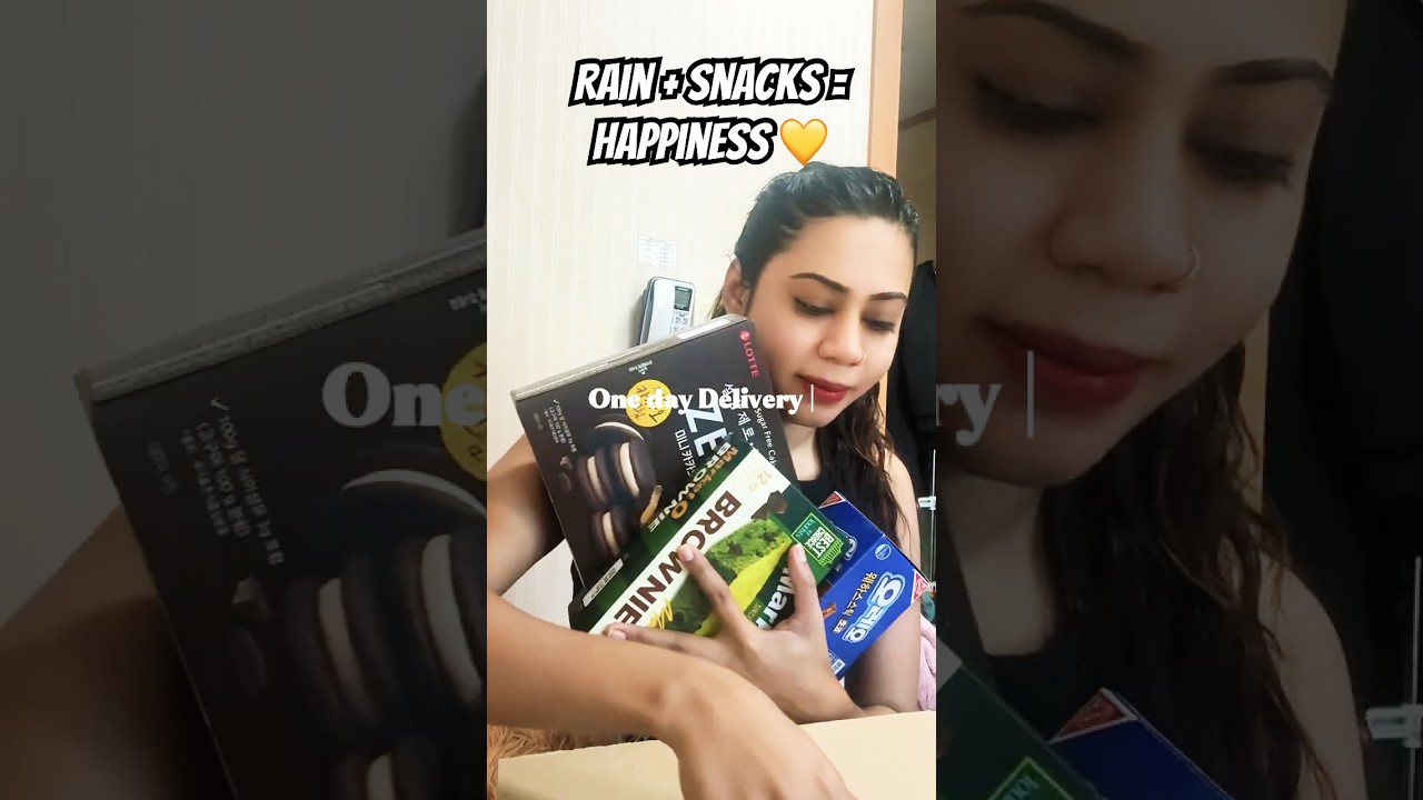 My Favorite Delivery App in Korea! | Kup App Review + Snack Haul 🍪📱